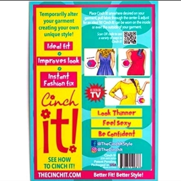 CINCH It! Clothing Cinch Clips - Picture 2 of 4